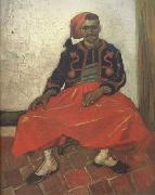 Vincent Van Gogh The Seated Zouave (nn04) oil painting picture wholesale